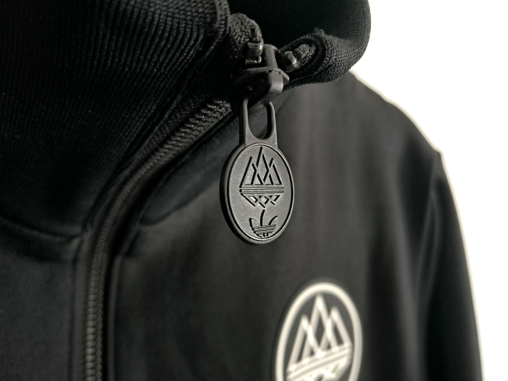 adidas Spezial Marnach SPZL Track Top Jacket XS Rare All Black