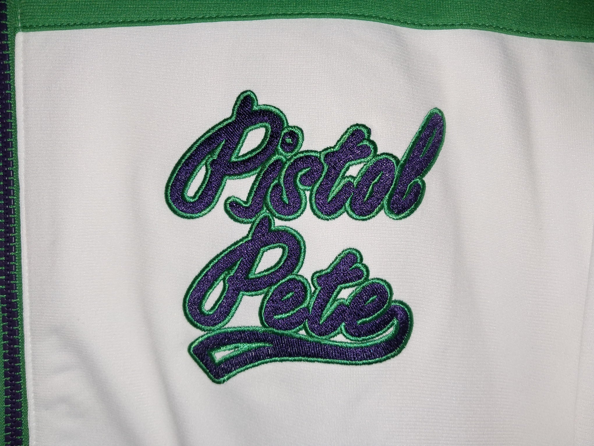 adidas × Pistol Pete Maravich TT Jacket L Rare Vintage Hawks Jazz Celtics NBA