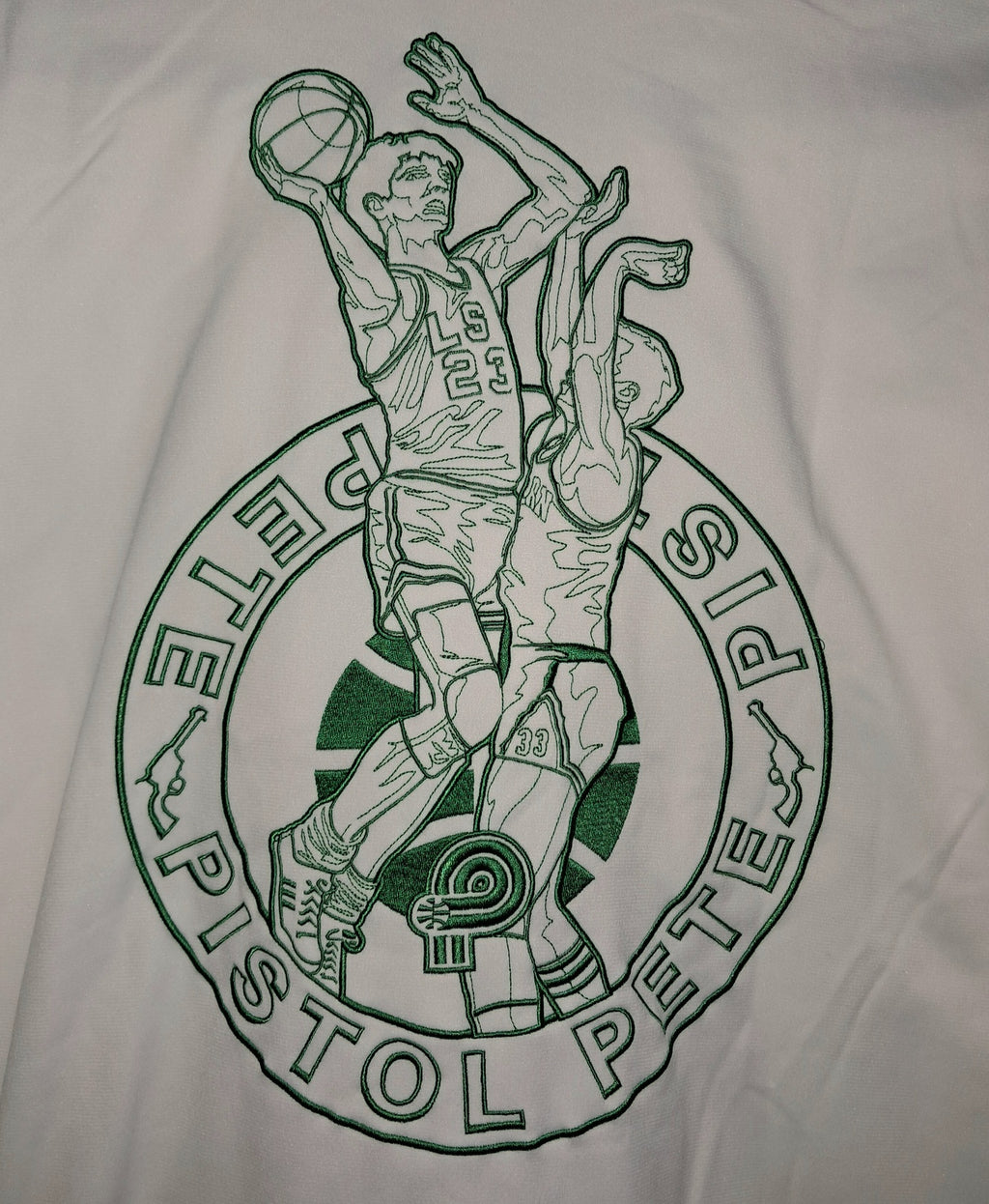 adidas × Pistol Pete Maravich TT Jacket L Rare Vintage Hawks Jazz Celtics NBA
