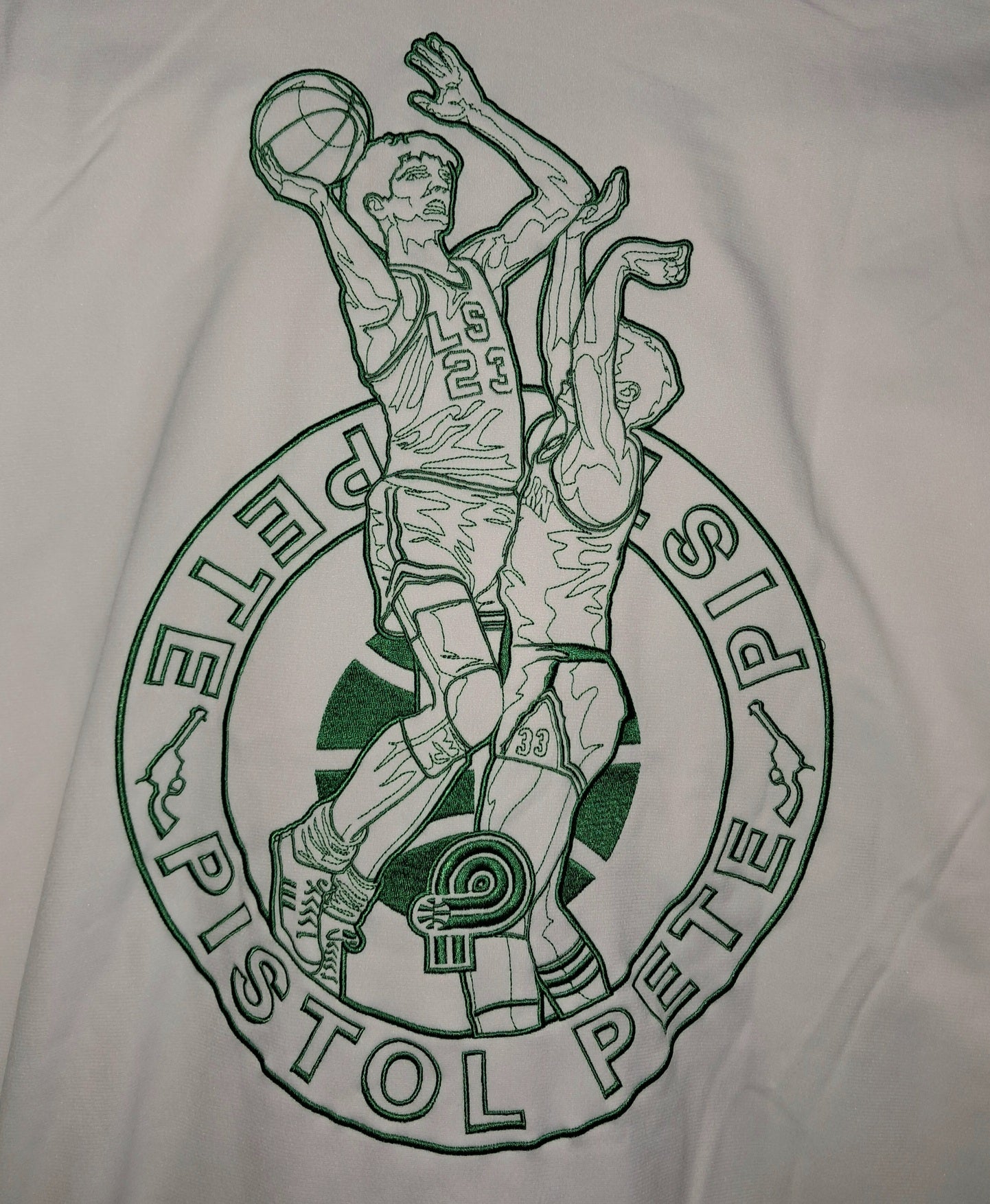 adidas × Pistol Pete Maravich TT Jacket L Rare Vintage Hawks Jazz Celtics NBA