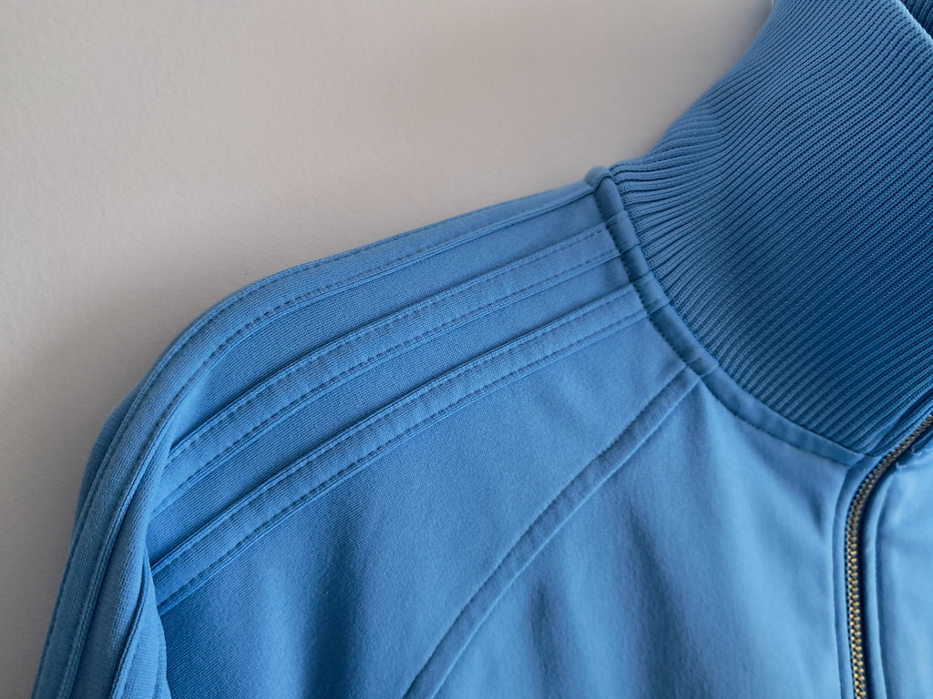 adidas x Muhammad Ali EAB TT Jacket S Rare Vintage Values Dedication Blue GOAT