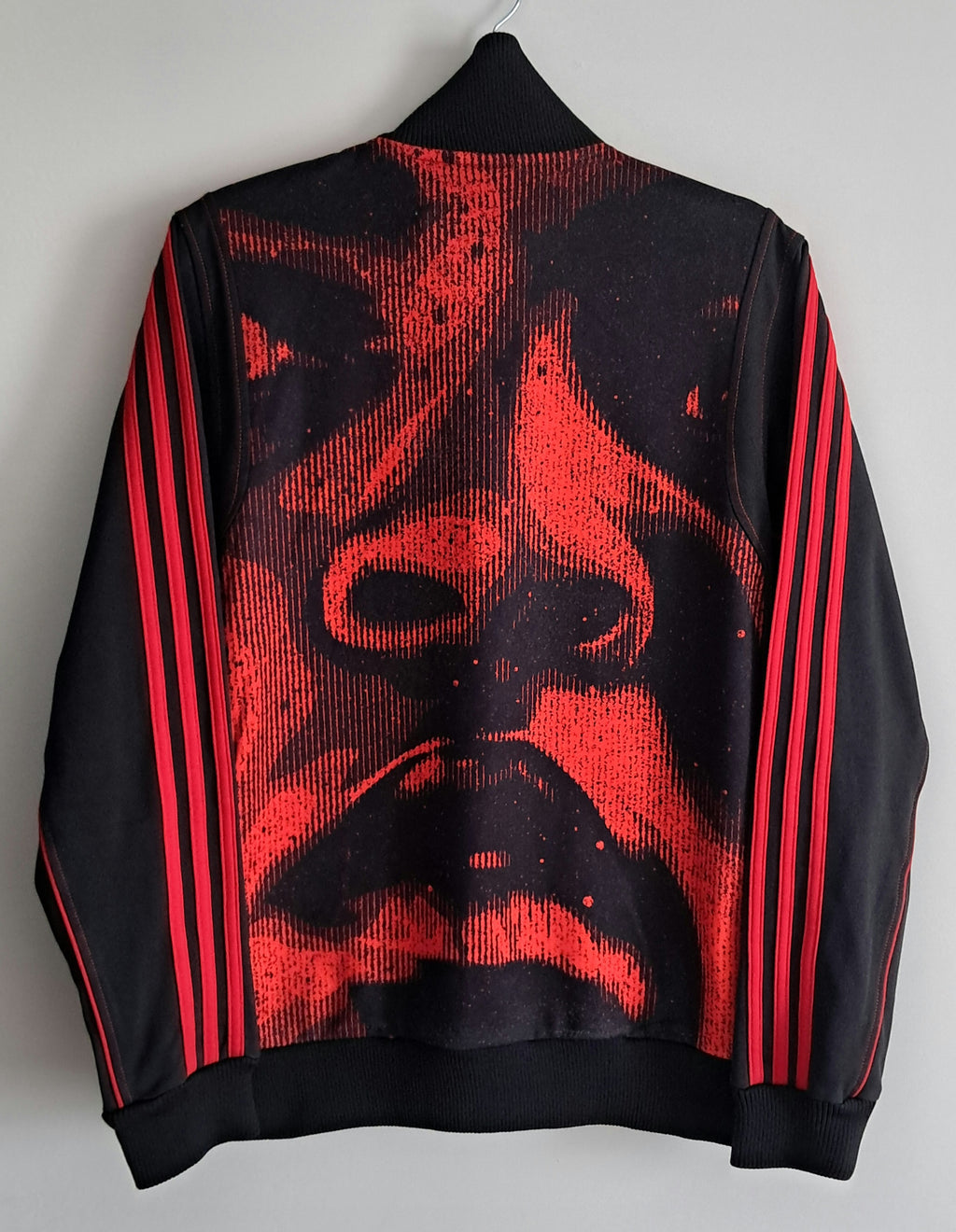 adidas x Muhammad Ali Shepard Farey TT Jacket S Rare Vintage Conviction Red Obey