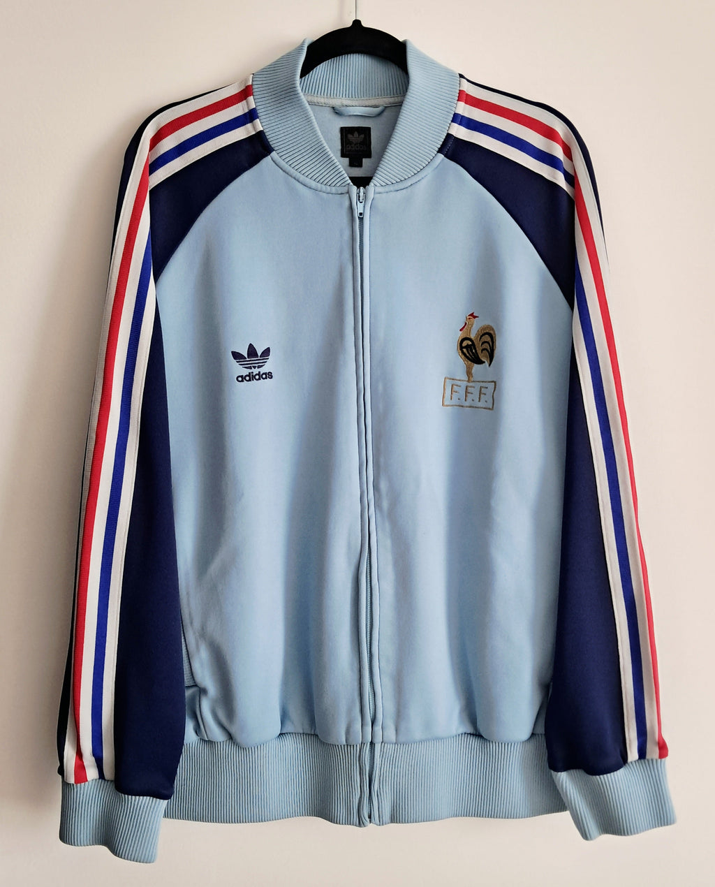 adidas France FFF Superstar TT Jacket XL Rare Vintage 1978 Argentina Platini